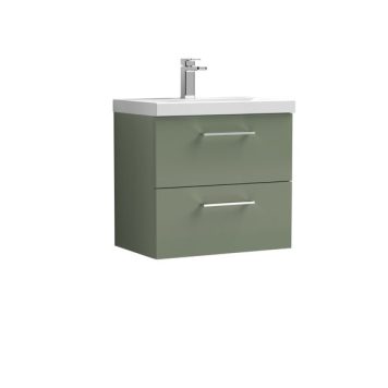 Arno Wall Mounted 2 Drawer Vanity Unit with Basin