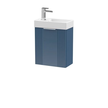 Deco Compact Wall Mounted Vanity Unit with Basin