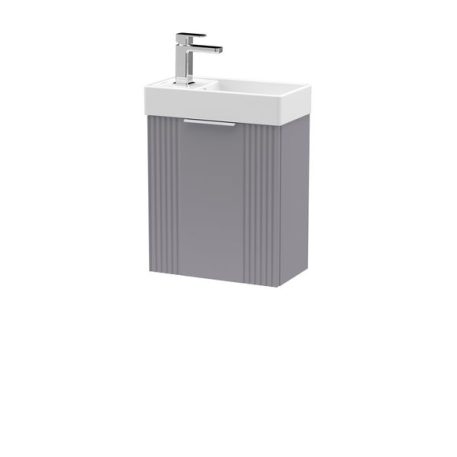 Deco Compact Wall Mounted Vanity Unit with Basin