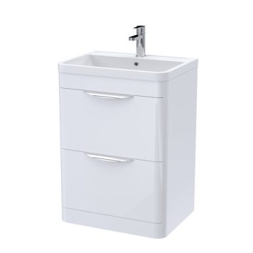 Parade Floor Standing Vanity Unit with Polymarble Basin