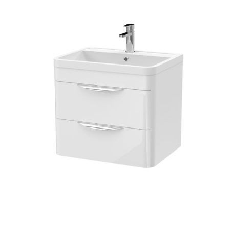 Parade Wall Mounted Vanity Unit with Ceramic Basin