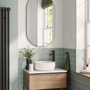 HiB Fusion Pill Bathroom Mirror