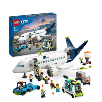 LEGO® City Passenger Aeroplane Toy Model Kit 60367 (7+ Yrs)