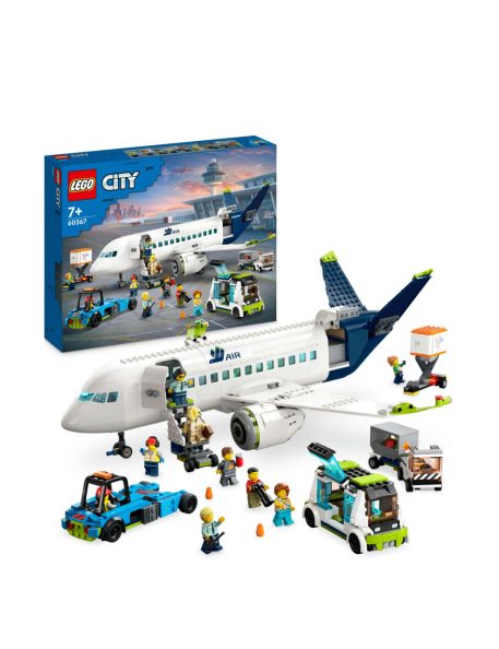 LEGO® City Passenger Aeroplane Toy Model Kit 60367 (7+ Yrs)
