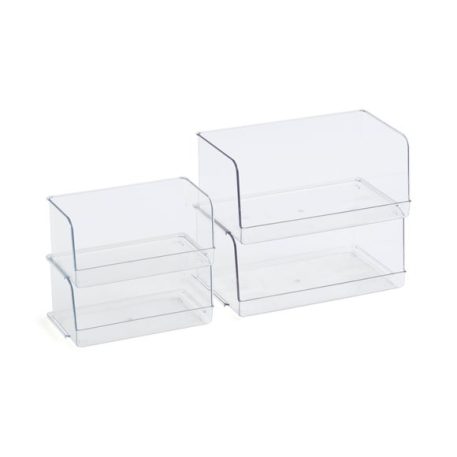 Pack of 4 Cosmetic Storage Organisers