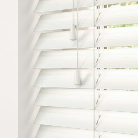 50mm Elementi Fauxwood Made To Measure Venetian Blind Alina Fine Grain
