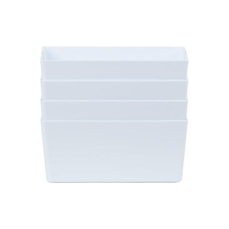 Wham Studio Set of 4 Plastic Storage Basket 1.01