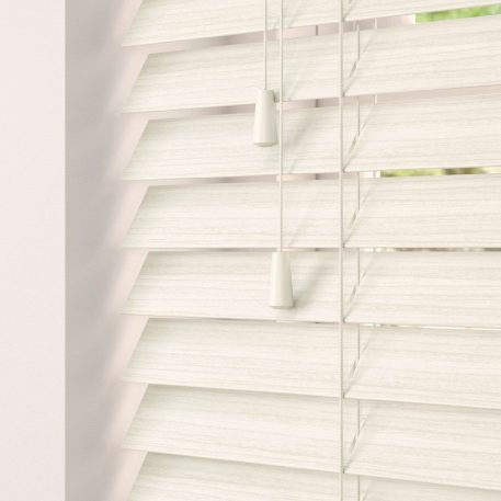 50mm Wood Essence Made To Measure Venetian Blind Arctic Oak