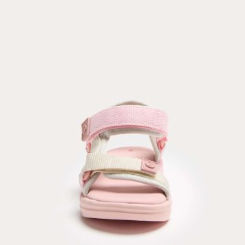 M&S Kids' Rip Tape Open Toe Ombre Trekkers (4 Small-2 Large) Pink Mix