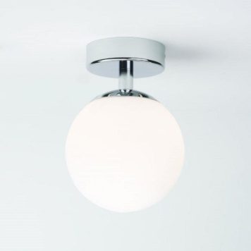 Astro 1038001 Denver Halogen Bathroom Ceiling Light, IP44