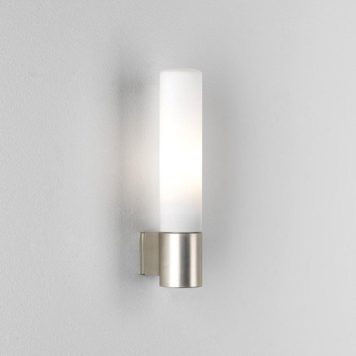 Astro 1047004 Bari One Light Bathroom Wall Light In Matt Nickel - Height: 205mm