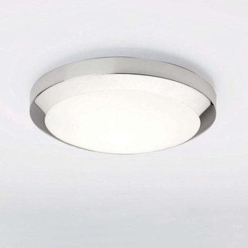Astro 1129001 Dakota 300 1 Light Bathroom Ceiling Light In Chrome