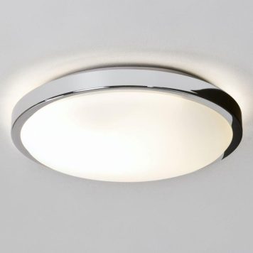 Astro 1134001 Denia Modern Flush Bathroom Ceiling Light, IP44