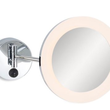 Firstlight 2864CH Lily LED Magnifying Mirror Wall Light In Chrome Finish IP44